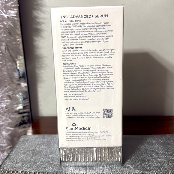 SkinMedica TNS® Advanced+ Serum 1.0 oz NWT - Picture 2 of 3